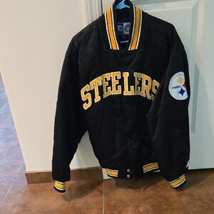 Steelers Starter Black Jacket